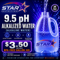 Alkalized Alkaline Water 9.5pH 1 Gallon with BPA Free Plastic Container (In-Store Purchase Only)