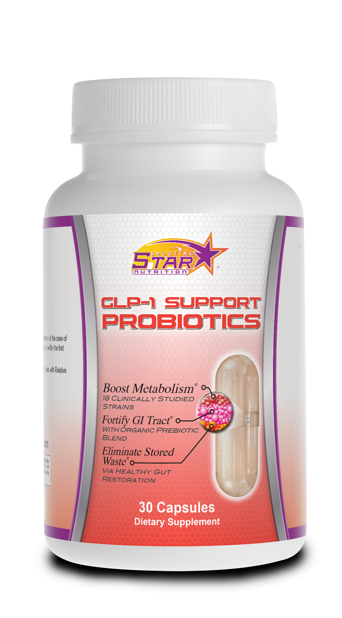 Shooting Star Nutrition GLP-1 Support Probiotics